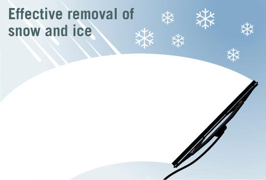 Effective removal of snow and ice